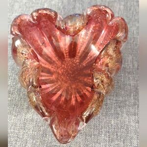Heart Shaped Italian Venetian Dish/Ashtray